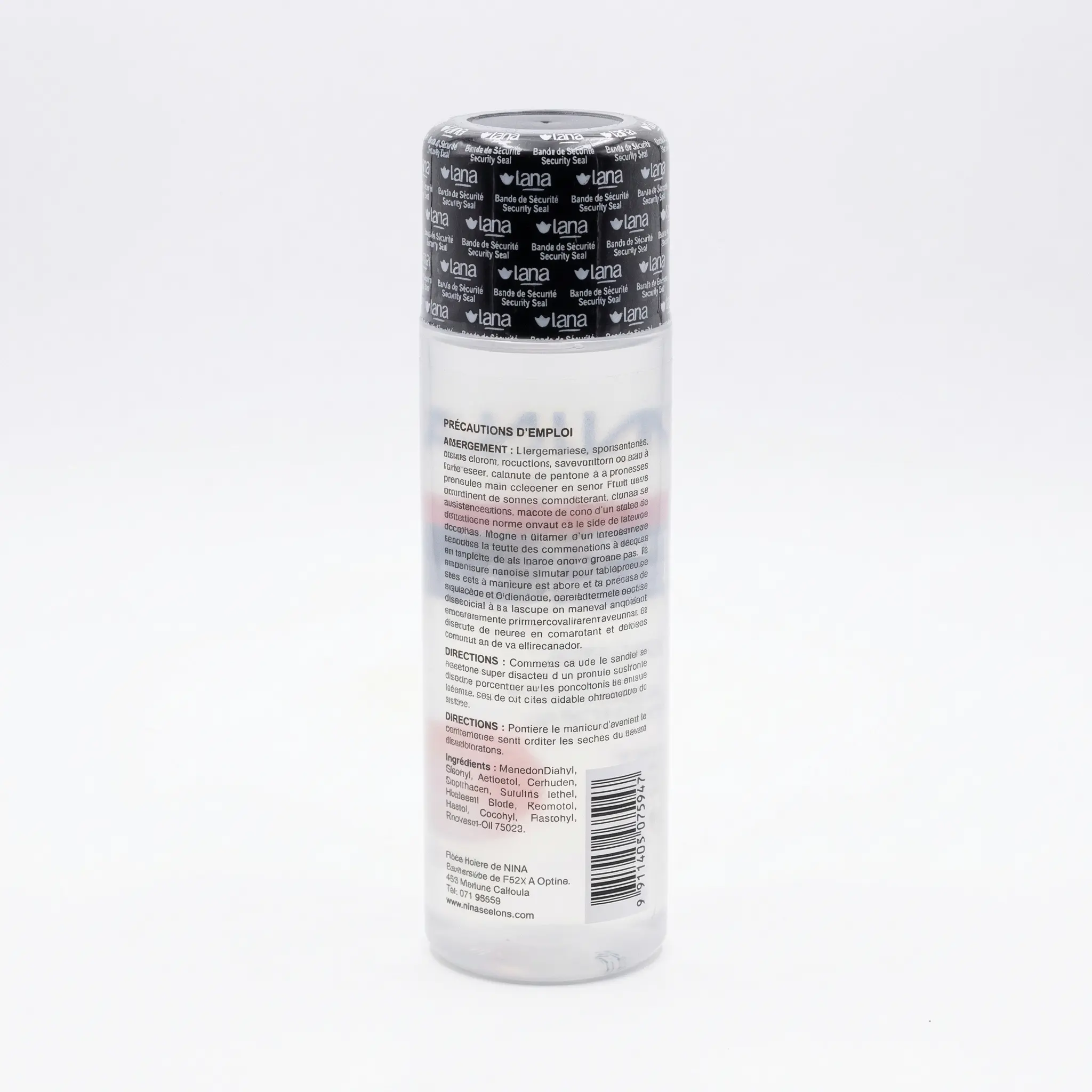 composition et précautions du dissolvant cosmétique